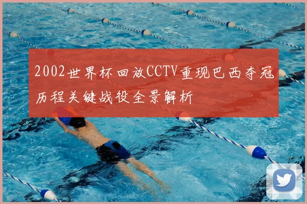 2002世界杯回放CCTV重现巴西夺冠历程关键战役全景解析