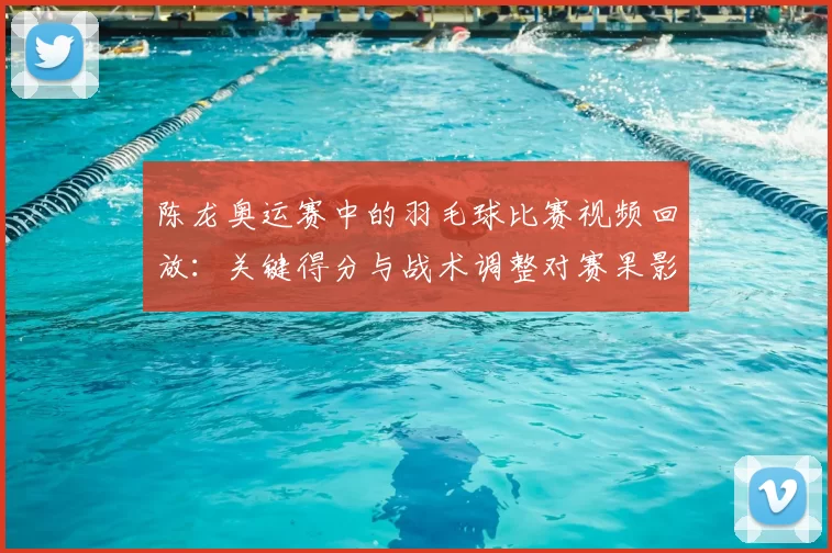 陈龙奥运赛中的羽毛球比赛视频回放：关键得分与战术调整对赛果影响解读